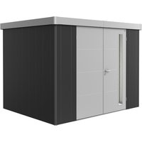 BIOHORT Gerätehaus »Neo«, Stahl, BxHxT: 292 x 222 x 236 cm (Außenmaße) – grau BIOHORT Gerätehaus »Neo«, Stahl, BxHxT: 292 x 222 x 236 cm (Außenmaße) – grau