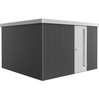 BIOHORT Gerätehaus »Neo«, Stahl, BxHxT: 348 x 222 x 348 cm (Außenmaße) – silberfarben BIOHORT Gerätehaus »Neo«, Stahl, BxHxT: 348 x 222 x 348 cm (Außenmaße) – silberfarben