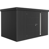 BIOHORT Gerätehaus »Neo«, Stahl, BxHxT: 348 x 222 x 236 cm (Außenmaße inkl. Dachüberstand) – grau Rabatt: 30 % BIOHORT Gerätehaus »Neo«, Stahl, BxHxT: 348 x 222 x 236 cm (Außenmaße inkl. Dachüberstand) – grau Rabatt: 30 %