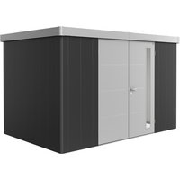 BIOHORT Gerätehaus »Neo«, Stahl, BxHxT: 348 x 222 x 236 cm (Außenmaße) – grau BIOHORT Gerätehaus »Neo«, Stahl, BxHxT: 348 x 222 x 236 cm (Außenmaße) – grau