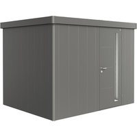 BIOHORT Gerätehaus »Neo«, Stahl, BxHxT: 292 x 222 x 236 cm (Außenmaße inkl. Dachüberstand) – grau Rabatt: 6 % BIOHORT Gerätehaus »Neo«, Stahl, BxHxT: 292 x 222 x 236 cm (Außenmaße inkl. Dachüberstand) – grau Rabatt: 6 %
