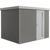 BIOHORT Gerätehaus »Neo«, Metall, BxT: 292 x 236 cm (Außenmaße) – silberfarben BIOHORT Gerätehaus »Neo«, Metall, BxT: 292 x 236 cm (Außenmaße) – silberfarben