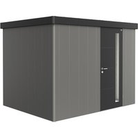 BIOHORT Gerätehaus »Neo«, Metall, BxT: 292 x 236 cm (Außenmaße) – grau BIOHORT Gerätehaus »Neo«, Metall, BxT: 292 x 236 cm (Außenmaße) – grau