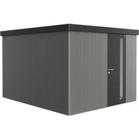 BIOHORT Gerätehaus »Neo«, Stahl, BxHxT: 292 x 222 x 348 cm (Außenmaße) – grau BIOHORT Gerätehaus »Neo«, Stahl, BxHxT: 292 x 222 x 348 cm (Außenmaße) – grau