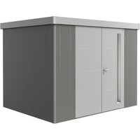 BIOHORT Gerätehaus »Neo«, Stahl, BxHxT: 292 x 222 x 236 cm (Außenmaße) – grau BIOHORT Gerätehaus »Neo«, Stahl, BxHxT: 292 x 222 x 236 cm (Außenmaße) – grau