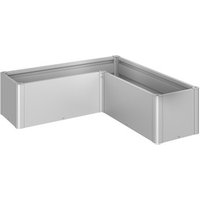 BIOHORT Pflanzbeet »Belvedere MINI«, silber-metallic, Metall – silberfarben BIOHORT Pflanzbeet »Belvedere MINI«, silber-metallic, Metall – silberfarben