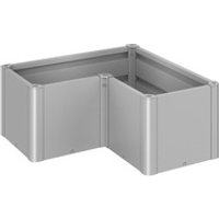 BIOHORT Pflanzbeet »Belvedere MINI«, silber-metallic, Metall – silberfarben BIOHORT Pflanzbeet »Belvedere MINI«, silber-metallic, Metall – silberfarben