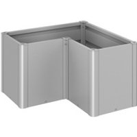 BIOHORT Pflanzbeet »Belvedere MIDI«, silber-metallic, Metall – silberfarben BIOHORT Pflanzbeet »Belvedere MIDI«, silber-metallic, Metall – silberfarben