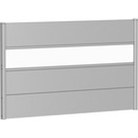 BIOHORT Wandpaneel, Stahlblech, feuerverzinkt/lackiert – silberfarben BIOHORT Wandpaneel, Stahlblech, feuerverzinkt/lackiert – silberfarben