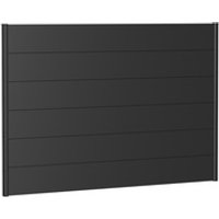 BIOHORT Wandpaneel, Stahlblech, feuerverzinkt/lackiert – grau BIOHORT Wandpaneel, Stahlblech, feuerverzinkt/lackiert – grau