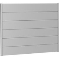 BIOHORT Wandpaneel, Stahlblech, feuerverzinkt/lackiert – silberfarben BIOHORT Wandpaneel, Stahlblech, feuerverzinkt/lackiert – silberfarben