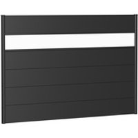 BIOHORT Wandpaneel, Stahlblech, feuerverzinkt/lackiert – grau BIOHORT Wandpaneel, Stahlblech, feuerverzinkt/lackiert – grau