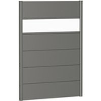 BIOHORT Wandpaneel, Stahlblech, feuerverzinkt/lackiert – grau BIOHORT Wandpaneel, Stahlblech, feuerverzinkt/lackiert – grau