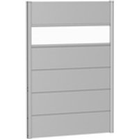 BIOHORT Wandpaneel, Stahlblech, feuerverzinkt/lackiert – silberfarben BIOHORT Wandpaneel, Stahlblech, feuerverzinkt/lackiert – silberfarben