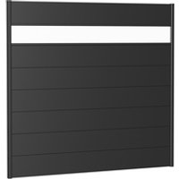 BIOHORT Wandpaneel, Stahlblech, feuerverzinkt/lackiert – grau BIOHORT Wandpaneel, Stahlblech, feuerverzinkt/lackiert – grau