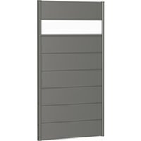 BIOHORT Wandpaneel, Stahlblech, feuerverzinkt/lackiert – grau BIOHORT Wandpaneel, Stahlblech, feuerverzinkt/lackiert – grau