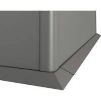 BIOHORT Mähkante, feuerverzinkt/Polyamid-einbrennlackiertes Stahlblech, quarzgrau-metallic BIOHORT Mähkante, feuerverzinkt/Polyamid-einbrennlackiertes Stahlblech, quarzgrau-metallic