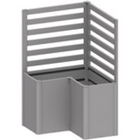 BIOHORT Rankgitter, Stahlblech – silberfarben BIOHORT Rankgitter, Stahlblech – silberfarben