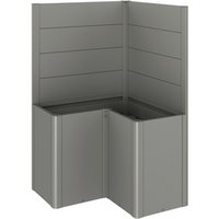 BIOHORT Sichtschutz »Belvedere«, Stahlblech, feuerverzinkt/lackiert – grau BIOHORT Sichtschutz »Belvedere«, Stahlblech, feuerverzinkt/lackiert – grau