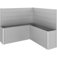 BIOHORT Sichtschutz »Belvedere«, Stahlblech, feuerverzinkt/lackiert – silberfarben BIOHORT Sichtschutz »Belvedere«, Stahlblech, feuerverzinkt/lackiert – silberfarben