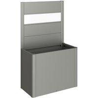 BIOHORT Sichtschutz »Belvedere«, Stahlblech, feuerverzinkt/lackiert – grau BIOHORT Sichtschutz »Belvedere«, Stahlblech, feuerverzinkt/lackiert – grau