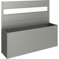 BIOHORT Sichtschutz »Belvedere«, Stahlblech, feuerverzinkt/lackiert – grau BIOHORT Sichtschutz »Belvedere«, Stahlblech, feuerverzinkt/lackiert – grau