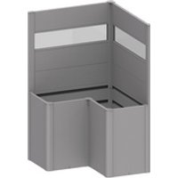 BIOHORT Sichtschutz »Belvedere«, Stahlblech, feuerverzinkt/lackiert – silberfarben BIOHORT Sichtschutz »Belvedere«, Stahlblech, feuerverzinkt/lackiert – silberfarben