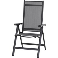 SIENA GARDEN Sessel »Tesoro«, Metall, BxHxT: 60 x 110 x 68 cm – grau SIENA GARDEN Sessel »Tesoro«, Metall, BxHxT: 60 x 110 x 68 cm – grau