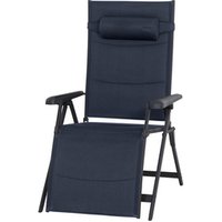 SIENA GARDEN Relaxliege »Premium«, Aluminium – blau SIENA GARDEN Relaxliege »Premium«, Aluminium – blau