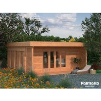 Mr. GARDENER Gartenhaus »Caroline«, Holz, BxHxT: 584 x 257 x 544 cm (Außenmaße) – braun Mr. GARDENER Gartenhaus »Caroline«, Holz, BxHxT: 584 x 257 x 544 cm (Außenmaße) – braun