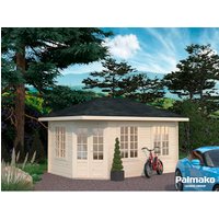 Mr. GARDENER Gartenhaus »Melanie«, Holz, BxHxT: 522 x 311 x 354 cm (Außenmaße) – braun Mr. GARDENER Gartenhaus »Melanie«, Holz, BxHxT: 522 x 311 x 354 cm (Außenmaße) – braun