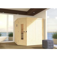 WEKA Ecksauna »Varberg Eck 3«, BxHxT: 194 x 199 x 194 cm – braun WEKA Ecksauna »Varberg Eck 3«, BxHxT: 194 x 199 x 194 cm – braun