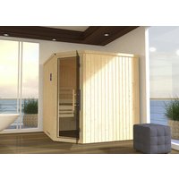 WEKA Ecksauna »Varberg Eck 3«, BxHxT: 194 x 199 x 194 cm – braun WEKA Ecksauna »Varberg Eck 3«, BxHxT: 194 x 199 x 194 cm – braun