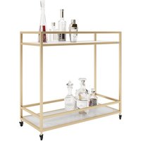 PHOENIX Servierwagen »GINGER«, BxHxT: 90 x 87 x 40 cm, Holzwerkstoff – goldfarben – Rabatt: 33 % PHOENIX Servierwagen »GINGER«, BxHxT: 90 x 87 x 40 cm, Holzwerkstoff – goldfarben – Rabatt: 33 %