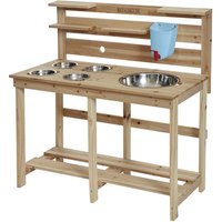 HAPPY PEOPLE Matschküche, 90 x 44 x 94 cm, natur – braun (Rabatt: 8 %) HAPPY PEOPLE Matschküche, 90 x 44 x 94 cm, natur – braun (Rabatt: 8 %)