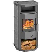 WAMSLER Kaminofen »Thyra«, grau, Naturstein, 6 kW, Dauerbrand geeignet (Rabatt: 20 %) WAMSLER Kaminofen »Thyra«, grau, Naturstein, 6 kW, Dauerbrand geeignet (Rabatt: 20 %)
