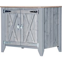 Sideboard »Typ 564«, für Outdoorküche, Holz, hellGrau, 1 Fachboden Rabatt: 11 % Sideboard »Typ 564«, für Outdoorküche, Holz, hellGrau, 1 Fachboden Rabatt: 11 %