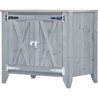Sideboard »Typ 564«, für Outdoorküche, Holz, hellgrau, 1 Fachböden Rabatt: 11 % Sideboard »Typ 564«, für Outdoorküche, Holz, hellgrau, 1 Fachböden Rabatt: 11 %