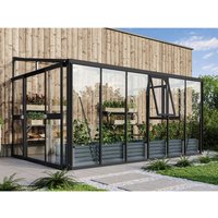 VITAVIA Gewächshaus »Helena«, 10,2 m², Aluminium/Glas, winterfest – weiss Rabatt: 26 % VITAVIA Gewächshaus »Helena«, 10,2 m², Aluminium/Glas, winterfest – weiss Rabatt: 26 %