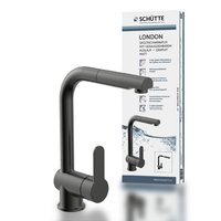SCHÜTTE Spültischarmatur »LONDON«, 3/8″, wassersparend, graphitfarben – grau – Rabatt: 20 % SCHÜTTE Spültischarmatur »LONDON«, 3/8″, wassersparend, graphitfarben – grau – Rabatt: 20 %
