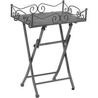 GREEMOTION Beistelltisch »Toulouse«, BxHxT: 51 x 74 x 36 cm, Gestell aus Stahl, eisengrau GREEMOTION Beistelltisch »Toulouse«, BxHxT: 51 x 74 x 36 cm, Gestell aus Stahl, eisengrau