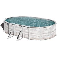 GRE Ovalpool »NORDIC«, weiß, BxHxL: 300 x 132 x 500 cm – weiss GRE Ovalpool »NORDIC«, weiß, BxHxL: 300 x 132 x 500 cm – weiss