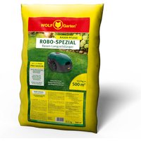 WOLF GARTEN Rasendünger, 12,5 kg, für 500 m², Granulat – rot WOLF GARTEN Rasendünger, 12,5 kg, für 500 m², Granulat – rot