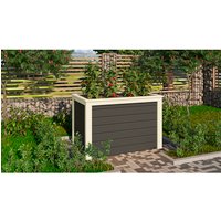 KARIBU Hochbeet, BxHxL: 98 x 64 x 65 cm, nordisches Fichtenholz – grau KARIBU Hochbeet, BxHxL: 98 x 64 x 65 cm, nordisches Fichtenholz – grau