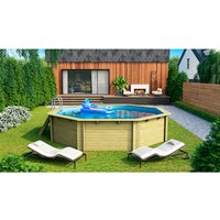 KARIBU Pool, beige, 21000 l KARIBU Pool, beige, 21000 l
