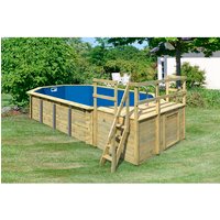 KARIBU Pool, beige, 21700 l KARIBU Pool, beige, 21700 l