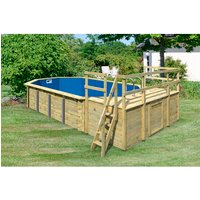 KARIBU Pool, beige, 21700 l KARIBU Pool, beige, 21700 l