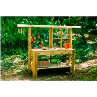 Plum Outdoor-Küche, Holz, natur, 161 x 68 x 114 cm – beige Plum Outdoor-Küche, Holz, natur, 161 x 68 x 114 cm – beige