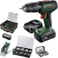 BOSCH HOME & GARDEN Akku-Bohrschrauber »Universal Impact«, 18 V, inkl. Systembox – gruen Rabatt: 15 % BOSCH HOME & GARDEN Akku-Bohrschrauber »Universal Impact«, 18 V, inkl. Systembox – gruen Rabatt: 15 %