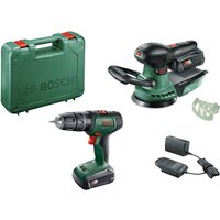 BOSCH HOME & GARDEN DIY-Set, UniversalImpact 18V+AdvancedOrbit 18V+AL18V-20, inkl. 2x Akku (2 Ah), Ladegerät AL18V-20 – gruen Rabatt: 15 % BOSCH HOME & GARDEN DIY-Set, UniversalImpact 18V+AdvancedOrbit 18V+AL18V-20, inkl. 2x Akku (2 Ah), Ladegerät AL18V-20 – gruen Rabatt: 15 %